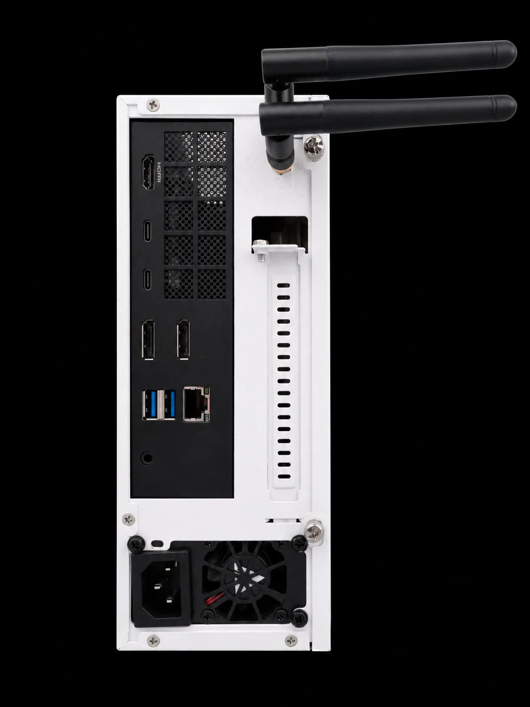 Chalk Companion Core rear panel and I/O ports
